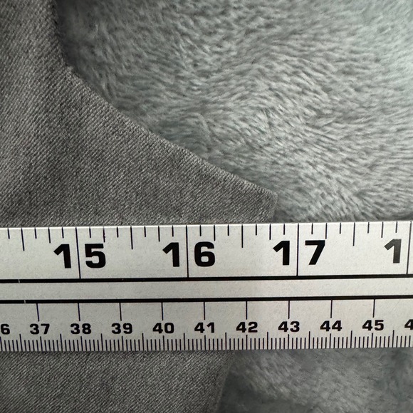 House of CB Cheri French Grey Fitted Mini Dress - Lace Up Back Fit Flare  L+ - Picture 7 of 16